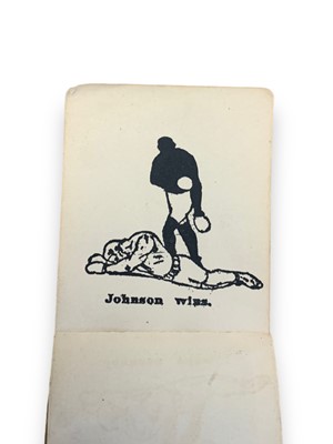 Lot 294 - Jack Johnson vs James J. Jeffries, The Fight of the Century