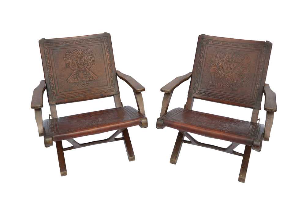 Lot 777 - ANGEL PAZMINO (ECUADORIAN XIX-XIX) FOR MUEBLES DE ESTILO