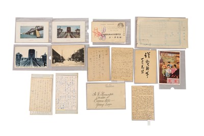 Lot 77 - Korea 1910-1945 postal history postcards...