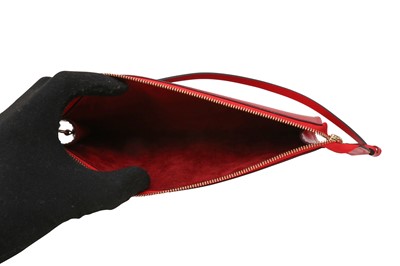 Lot 49 - Louis Vuitton Castilian Red Epi Pochette Accessoires