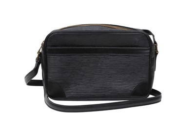 Lot 565 - Louis Vuitton Black Epi Trocadero 23 Crossbody Bag