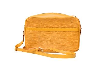 Lot 6 - Louis Vuitton Tassil Yellow Epi Trocadero 27 Crossbody Bag