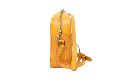 Lot 6 - Louis Vuitton Tassil Yellow Epi Trocadero 27 Crossbody Bag