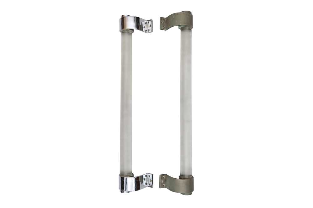 Lot 746 A PAIR OF ARCHITECTURAL DOOR HANDLES, CIRCA