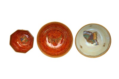 Lot 5 - THREE WEDGWOOD LUSTRE WARE BOWLS