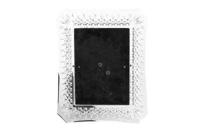 Lot 222 - A WATERFORD CRYSTAL PICTURE FRAME