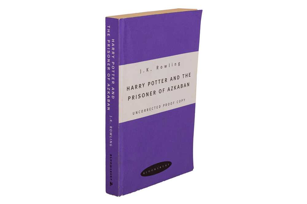Lot 146 - Rowling. Prisoner of Azkaban, Proof copy - purple ed. 1999