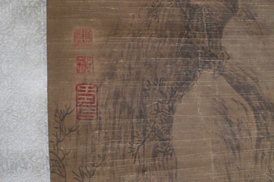 Lot 230 - A CHINESE HANGING SCROLL