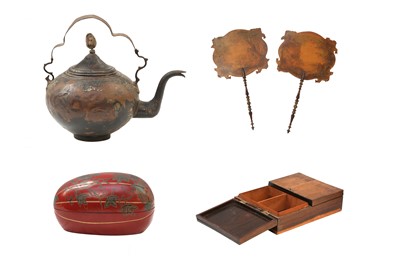Lot 282 - A GROUP OF OBJECTS, 19TH CENTURY