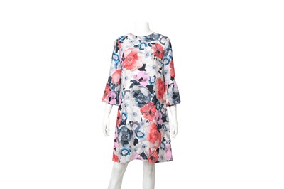 Lot 82 - Erdem Floral Silk Elijah Dress - Size 10