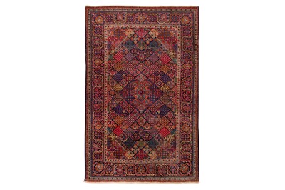 Lot 6 - A FINE KASHAN RUG, CENTRAL PERSIA
