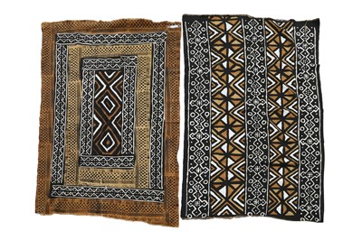 Lot 260 - A PAIR OF MUD CLOTHS