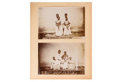 Lot 81 - MISSIONARY ALBUM, UGANDA & RWANDA, 1880s-1890s
