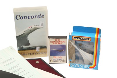 Lot 285 - A COLLECTION OF CONCORDE MEMORABILIA