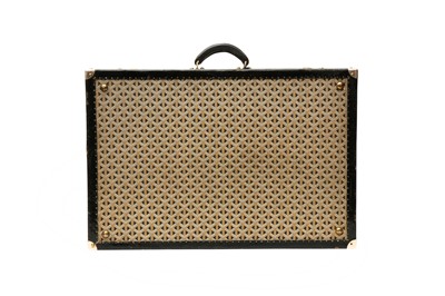 Lot 183 - Goyard Black Goyardine Slim Suitcase