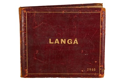 Lot 240 - Iceland. Archive of Fishing for salmon  Langa Lodge-Iceland   1873 – 1923