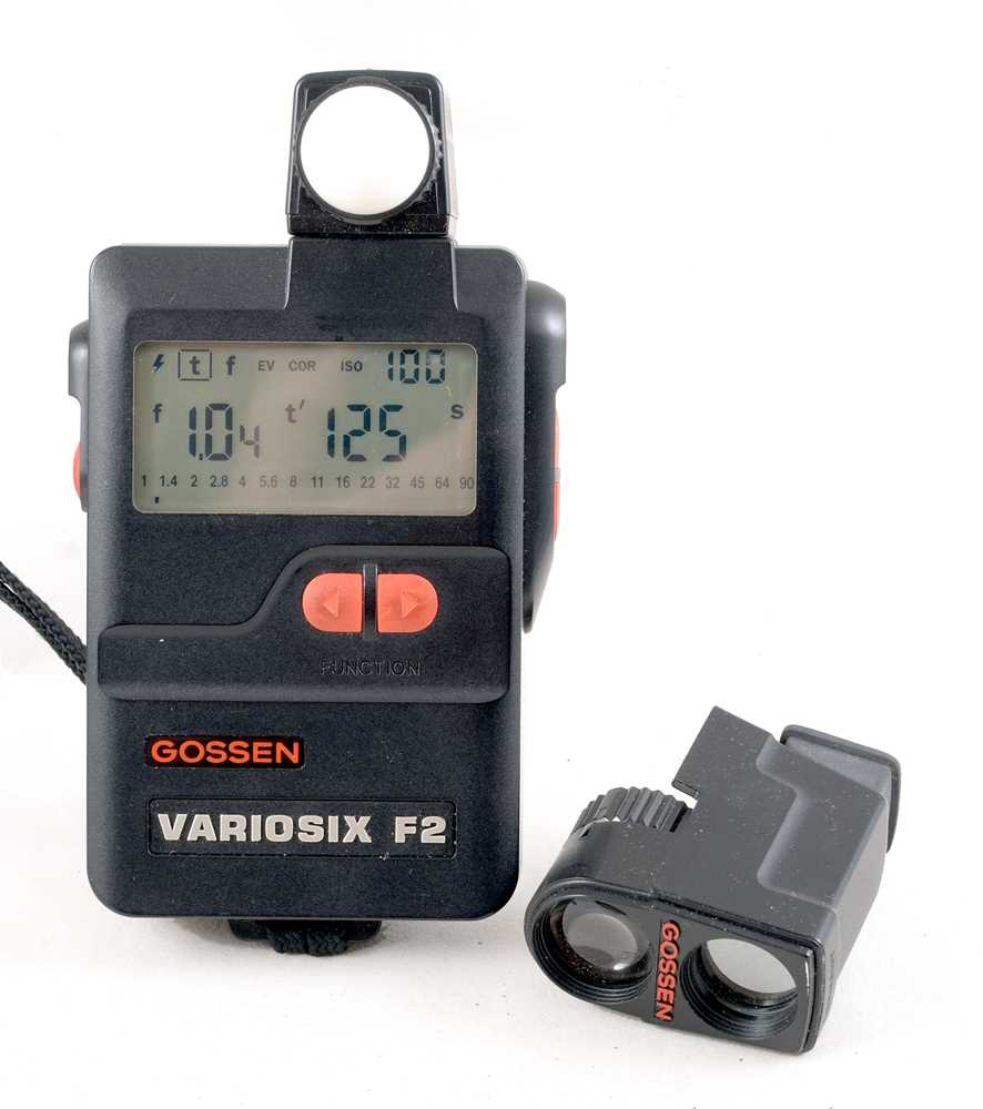 Lot 1382 - Gossen VarioSix F2 & 5 Degree Spot Attachment.