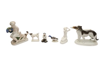 Lot 242 - A COLLECTION OF ROSENTHAL FIGURES