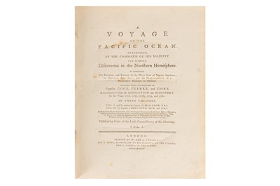 Lot 107 - Cook. A VOYAGE TO THE PACIFIC OCEAN. 1783