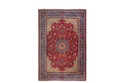 Lot 86 - A FINE ISFAHAN CARPET, CENTRAL PERSIA