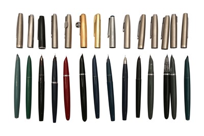 Lot 137 - A COLLECTION OF 14 FOUNTAIN PENS
