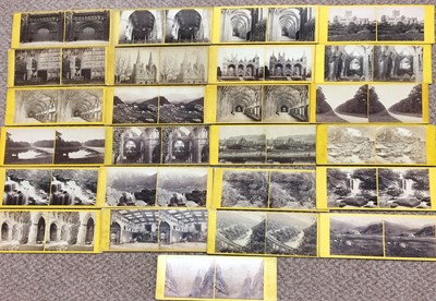 Lot 499 - 25 UK Stereo Views by G W Wilson.
