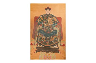 Lot 188 - ELEVEN CHINESE HANGING SCROLLS