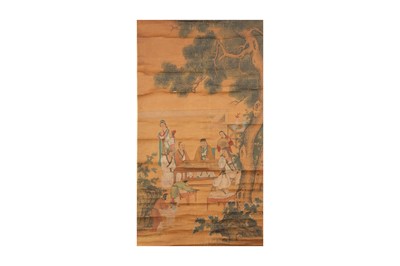 Lot 188 - ELEVEN CHINESE HANGING SCROLLS