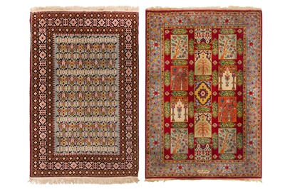 Lot 357 - A LOT OF TWO RUGS