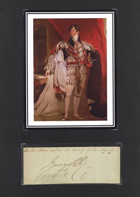 Lot 385 - George IV, King of the United Kingdom of Great Britain and Ireland