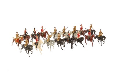 Lot 288 - A GROUP OF ASSORTED MOUNTED BRTIANS FIGURES