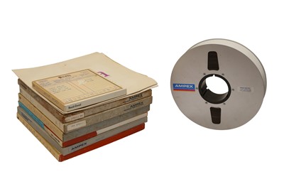 Lot 563 - A COLLECTION OF MASTERING TAPE REELS