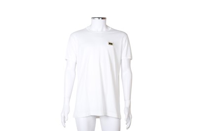 Lot 132 - Dolce & Gabbana Mens White T-Shirt - Size 54