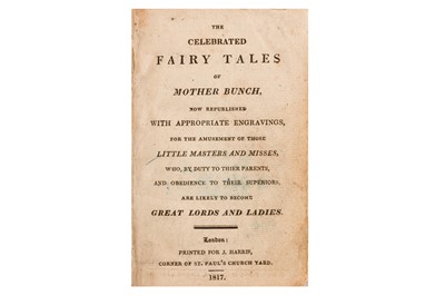 Lot 327 - [La Mothe, (Marie Catherine, Countess d'Aulnoy)] The Celebrated Fairy Tales of Mother Bunch, 1817