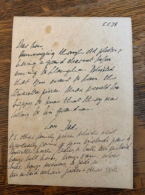 Lot 432 - A CHINESE BRONZE 'BOAR HUNT' PLAQUE