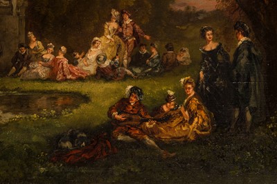 Lot 23 - AFTER JEAN-ANTOINE WATTEAU (VALENCIENNES 1684- 1721 NOGENT-SUR-MARNE)