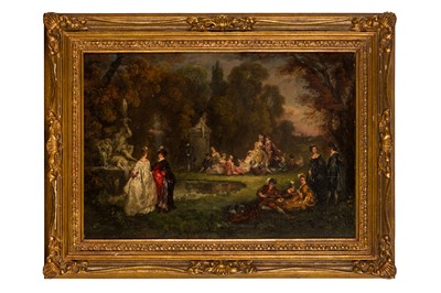 Lot 23 - AFTER JEAN-ANTOINE WATTEAU (VALENCIENNES 1684- 1721 NOGENT-SUR-MARNE)