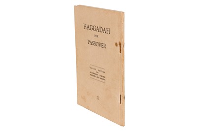 Lot 19 - Haggadah. Home Service for the First Two Nights of Passover.. 1943