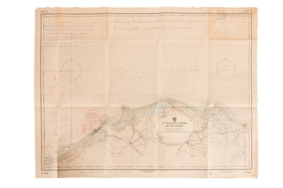 Lot 59 - Collection of Russian sea charts of the Mediterranean – 1955