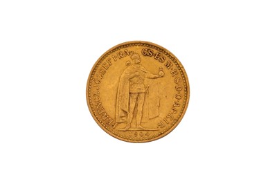 Lot 125 - A TEN KORONA DATED 1904