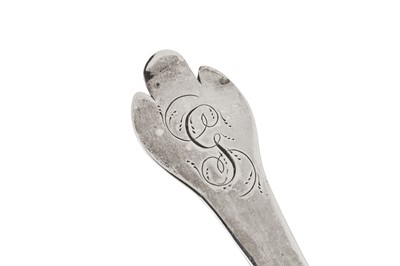 Lot 470 - A James II sterling silver spoon, London 1686 by Edward Hulse (free 1680)