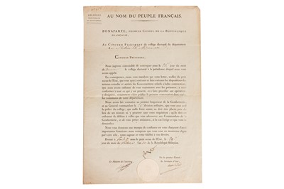 Lot 36 - Napoleon document