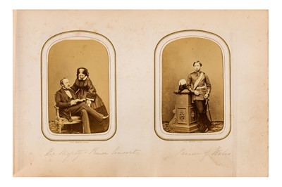 Lot 29 - PORTRAITURE INTEREST, ROYAL & MILITARY, c.1860-1880