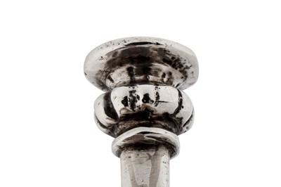 Lot 479 - A Charles I unascribed provincial silver seal top spoon, circa 1630