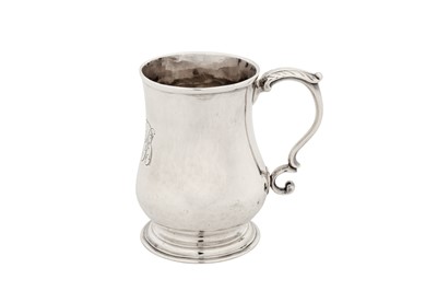 Lot 414 - A George III sterling silver small mug, London 1768 by Henry Green and Charles Aldridge