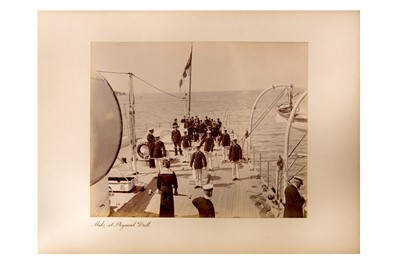 Lot 31 - THE DUKE OF YORK'S NAVAL TOUR, 1898