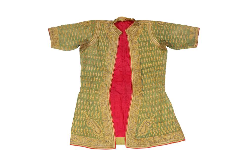 Lot 264 - A CHILD’S CEREMONIAL GREEN COAT