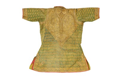 Lot 264 - A CHILD’S CEREMONIAL GREEN COAT
