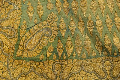 Lot 264 - A CHILD’S CEREMONIAL GREEN COAT