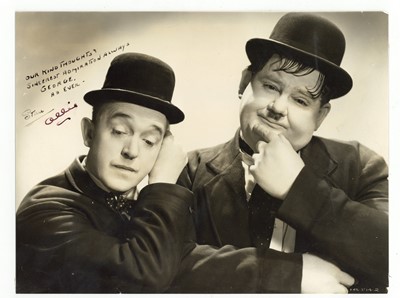 Lot 165 - Laurel (Stan) & Oliver Hardy